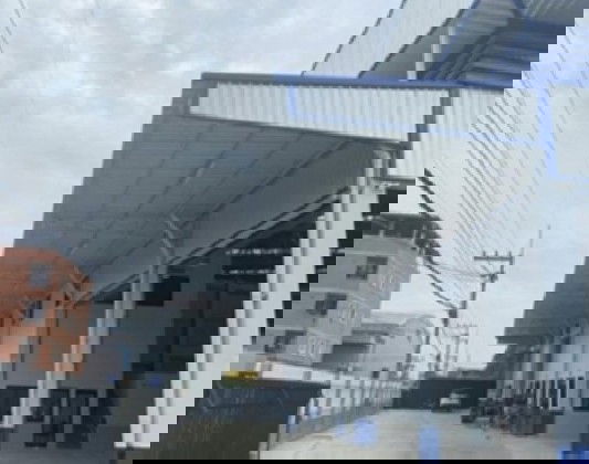 รูป ให้เช่าโกดัง พร้อมสำนักงาน ซอยเทพกุญชร ใกล้ ตลาดไท คลองหลวง พื้นที่โกดัง 400 ตารางเมตร และ 600 ตารางเมตร / มี 2 ขนาดให้เช่า  - รูปที่ 4/15