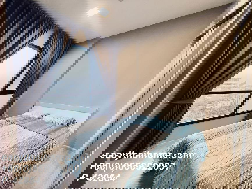 รูป P-42854 ให้เช่า คอนโดเลต มิสท์ พระราม 9 Rama IX Rd, Huai Khwang, Bangkok พร้อมอยู่ ราคาถูก Line Id @easythaihome 085-592-2897 - รูปที่ 7/21