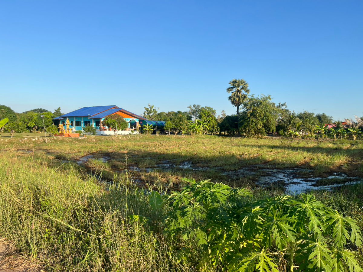 รูป ที่ดิน 1 ไร่ 110 ตารางวา มีโฉนด ต.ศรีจุฬา ติดถนนโยธาธิการ รูปสี่เหลี่ยมสวย ขายถูก - รูปที่ 18/20