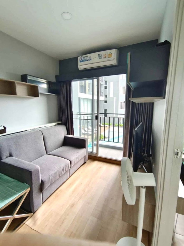 รูป ให้เช่า พลัส 30 เมตร ชั้น 8 วิวสระน้ำ ระเบียงติดสระน้ำ ขนาด 31 ตร.ม.  พร้อมอยู่ เช่า 11,000 บาท/เดือน - รูปที่ 7/19