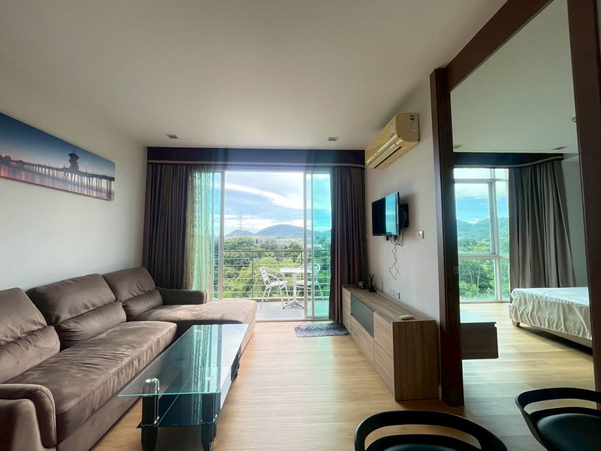 รูป ให้เช่า กรีนเลค คอนโด ศรีราชา ห้องสวยแถมเฟอร์ฯ ใกล้แหล่งชุมชน เดินทางสะดวก วิวธรรมชาติ บรรยากาศดีมาก - รูปที่ 5/16