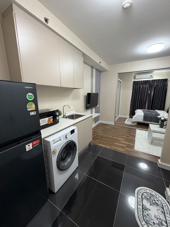 รูป 🏢 **ให้เช่า: A space me bangna** ห้องสวย เครื่องใช้ไฟฟ้าครบพร้อมลากกระเป๋าเข้าอยู่ได้ทันที - รูปที่ 6/10