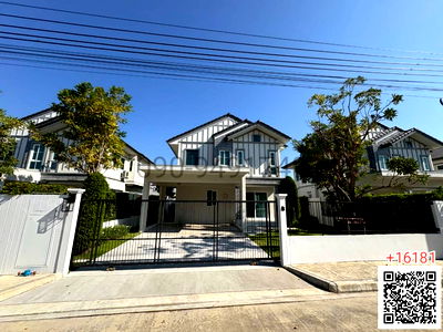 บ้านเดี่ยวให้เช่า : เช่า บ้านเดี่ยว 2 ชั้น Villaggio 3 Srinakarin-Bangna พร้อมเข้าอยู่