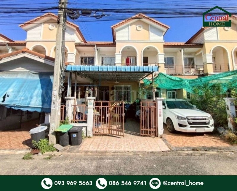 รูป ทาวน์เฮ้าส์ พนาสนธิ์ วิลล่า แพรกษา ซ.8 ราคาถูก - รูปที่ 1/13