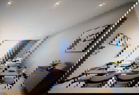 เช่า คิววัน สุขุมวิท 3 นอน 3 น้ำ สวย พร้อมอยู่ ใกล้ BTS นานา สนใจแอตไลน์ครับ@841qqlnr