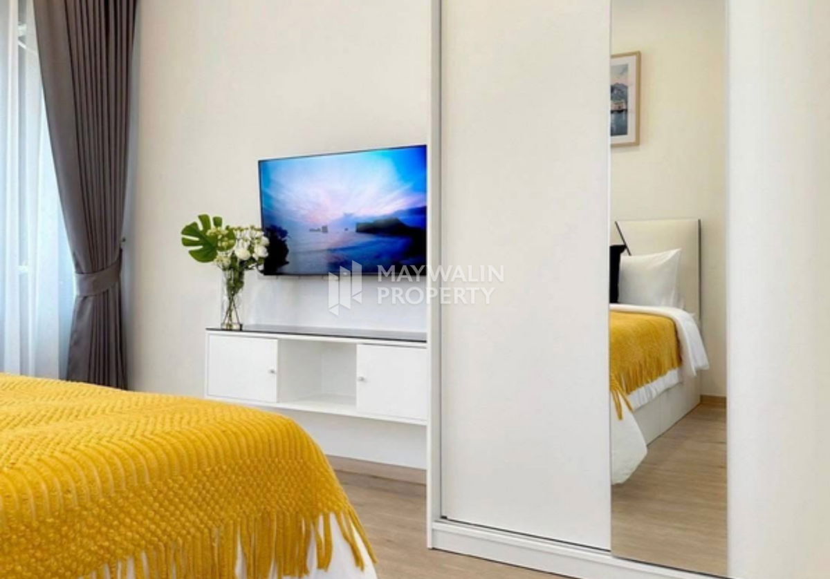 รูป 🏙 ให้เช่า เดอะริช พระราม9   | 1 Bed 1Bath   26 ตร.ม. | 15,000 บาท 📲 Line ID: 0842932624/Junesone520 - รูปที่ 4/8