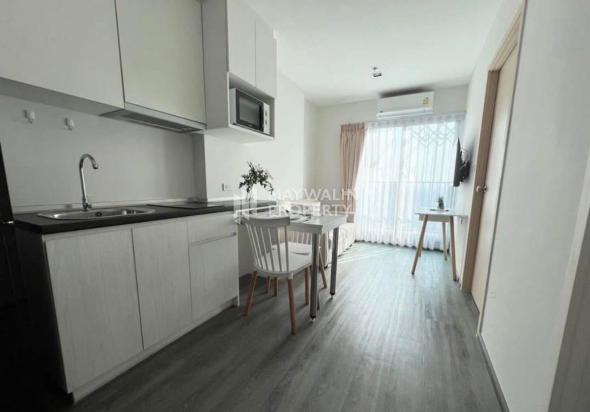 รูป 🏙 ให้เช่า  Rich Parck@Triple Station พระราม9   | 1Bed 1Bath  30 ตร.ม. | 13,000 บาท 📲 Line ID: 0842932624/Junesone520 - รูปที่ 4/7