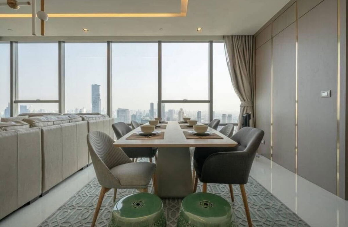 รูป ST331 ให้เช่า คอนโด The Bangkok Sathorn คอนโดระดับลักชัวรี ใจกลางสาทร ห้องหน้ากว้างพิเศษ พร้อมวิวเมืองและแม่น้ำเจ้าพระยาแบบพาโนรามา - รูปที่ 3/4