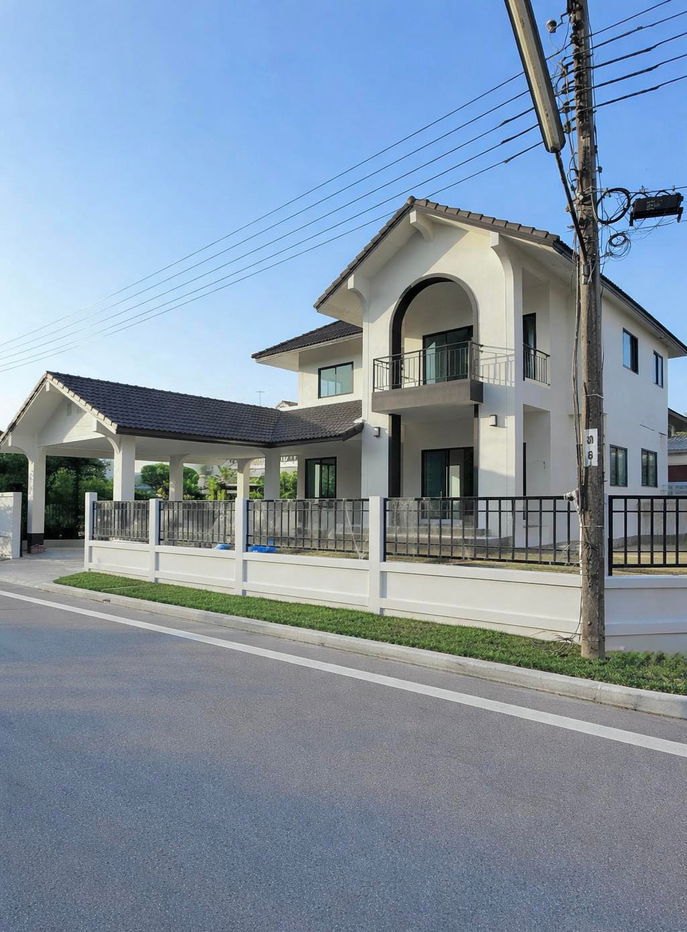 รูป ขาย บ้านรีโนเวทใหม่ หมู่บ้านภัสรี พุทธมณฑลสาย 2 105 ตร.ว. หลังมุม 8.79 ลบ - รูปที่ 2/29