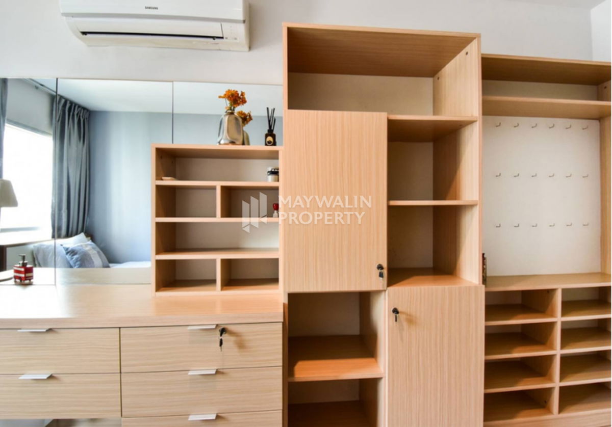 รูป 🏙 ให้เช่า Aspire Rama 9 | 2 Bed 1Bath 49 ตร.ม. | 25,000 บาท 📲 Line ID: 0842932624/Junesone520 - รูปที่ 7/8