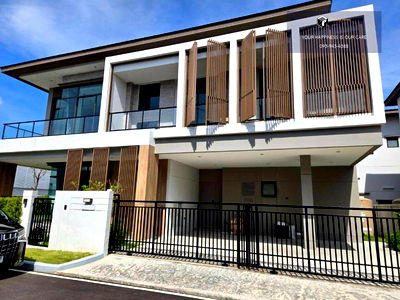 Houses for rent : Bangkok Boulevard Bangna km.5 | 2-story detached house, corner plot, in a quiet soi (alley) #2025122713599