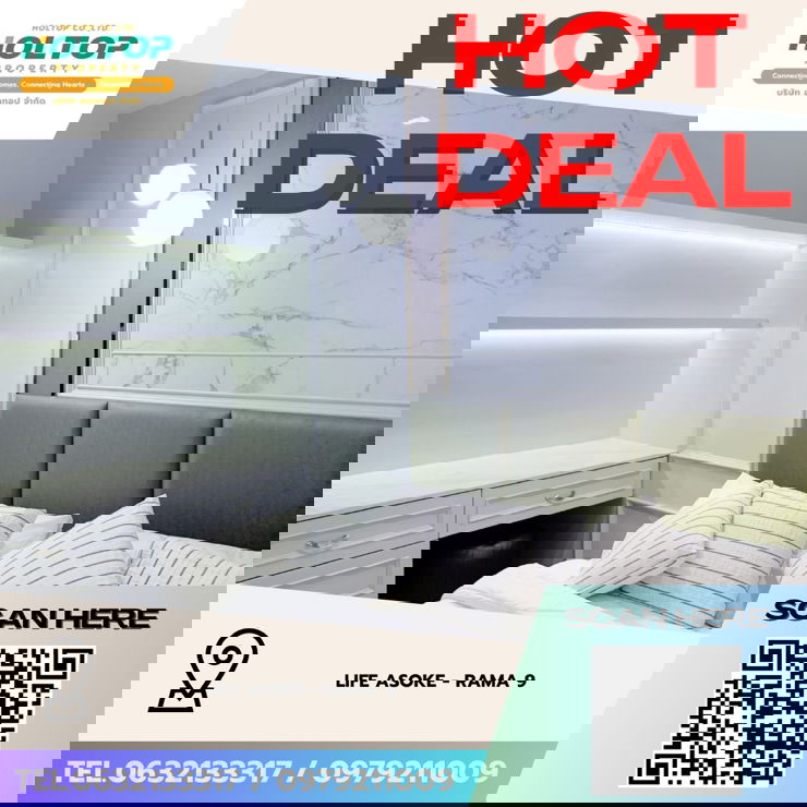 รูป #Z3869💥 271268 🔥ให้เช่าคอนโด Life Asoke - Rama 9  - รูปที่ 1/9