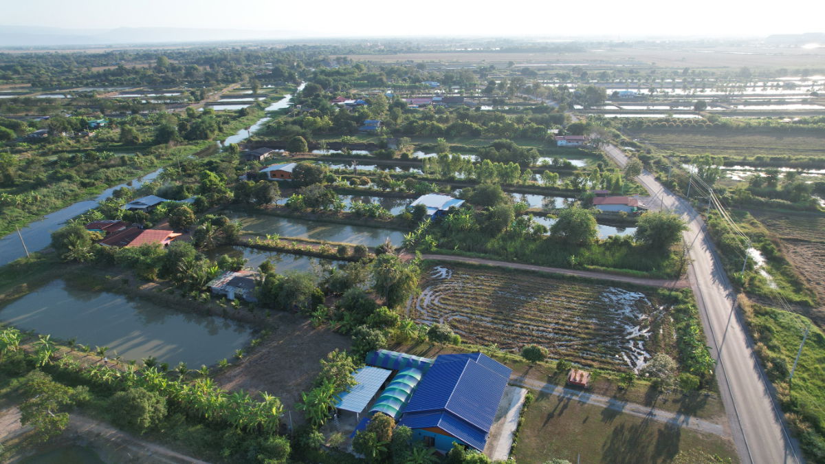 รูป ที่ดิน 1 ไร่ 110 ตารางวา มีโฉนด ต.ศรีจุฬา ติดถนนโยธาธิการ รูปสี่เหลี่ยมสวย ขายถูก - รูปที่ 8/20