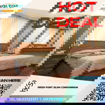 #Z3871💥 271268🔥ให้เช่าคอนโด Green Point Silom Condominium