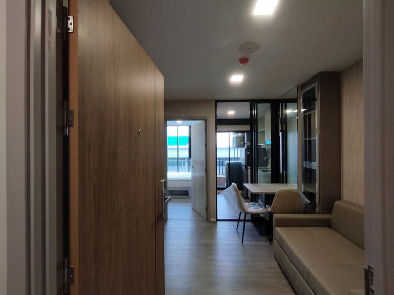 รูป ห้องใหม่ คอนโด Atmoz Portrait ศรีสมาน แบบ 1 ห้องนอน 27 ตรม. ตึก C ชั้น 7 มีเครื่องซักผ้า เพียง 9,000 บาท - รูปที่ 14/15