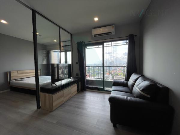 รูป ให้เช่าคอนโด เดอะ คีย์ พระราม 3 อาคาร 1 ชั้น 18 1 ห้องนอน ขนาด 31.00 ตรม ใกล้ BRT เจริญราษฏร์ - รูปที่ 3/8