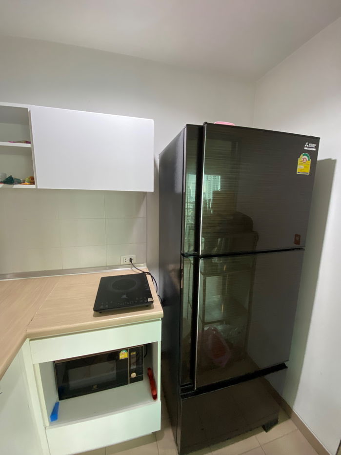 รูป P453 ให้เช่าคอนโด Lumpini Park Rama9 (ลุมพินี พาร์ค พระราม9) ห้องขนาด37ตรม. ห้องสวย เฟอร์ครบ มีเครื่องซักผ้า+เครื่องกรองน้ำ - รูปที่ 12/18