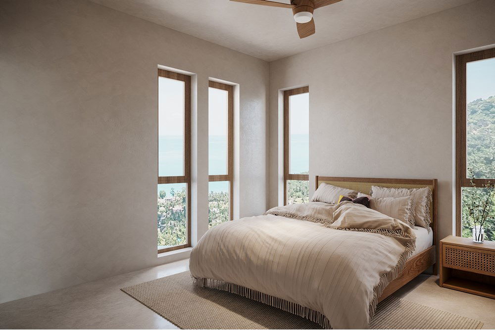 รูป [920121001-2771] Elegant 3-Bedroom Villa with Jungle & Sea Views in Koh Samui - รูปที่ 4/12