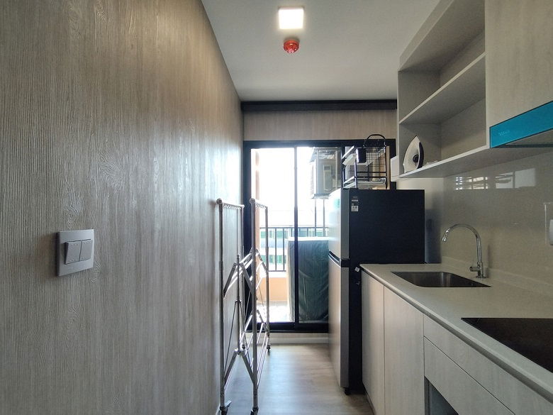 รูป ห้องใหม่ คอนโด Atmoz Portrait ศรีสมาน แบบ 1 ห้องนอน 27 ตรม. ตึก C ชั้น 7 มีเครื่องซักผ้า เพียง 9,000 บาท - รูปที่ 10/15