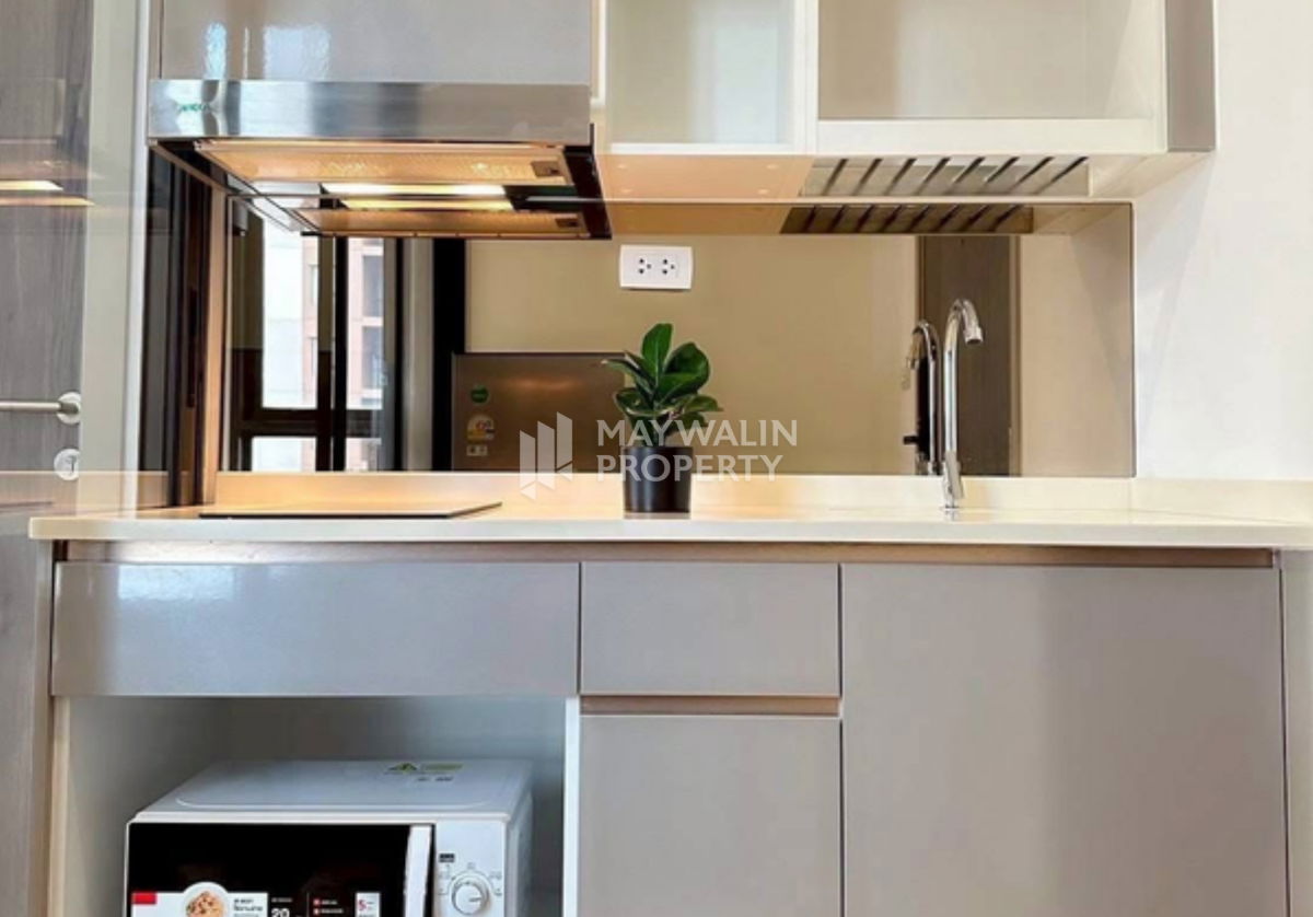 รูป 🏙 ให้เช่า เดอะริช พระราม9   | 1 Bed 1Bath   26 ตร.ม. | 15,000 บาท 📲 Line ID: 0842932624/Junesone520 - รูปที่ 8/8