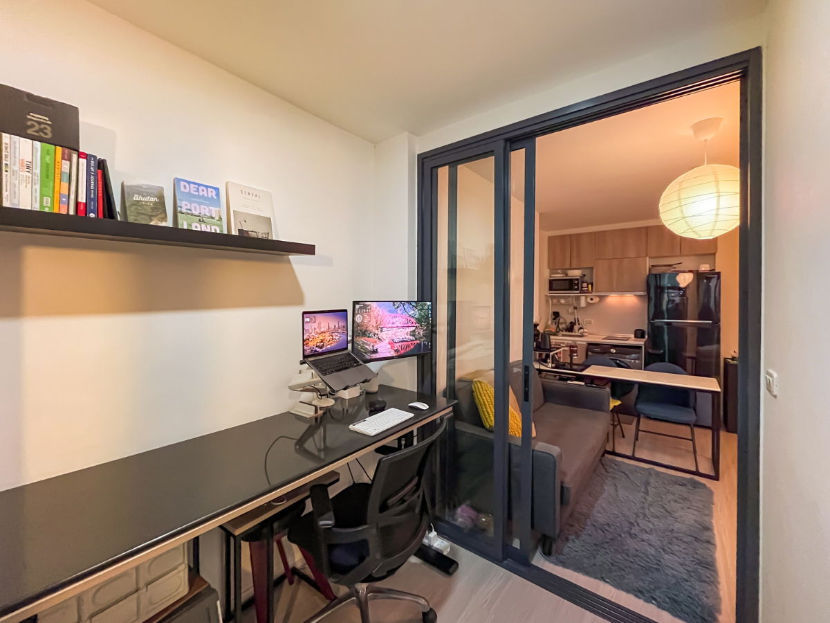 รูป 🔥 ห้องหัวมุม  Denim Jatujak  ONE BEDROOM PLUS  ห้องสวย พร้อมอยู่จริง เฟอร์ครบ | เหมาะทั้งอยู่เองและลงทุน 🔥 - รูปที่ 3/23