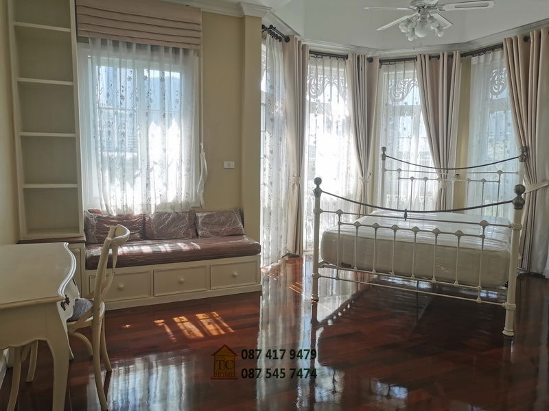 รูป ขายด่วนบ้าน 3 ชั้น 63.5 ตรว. พร้อมเฟอร์ฯ ม.แฟนตาเซียวิลล่า ใกล้เซ็นทรัลบางนา บ้านสวยสไตล์วินเทจ-วิคตอเรียน - รูปที่ 36/57