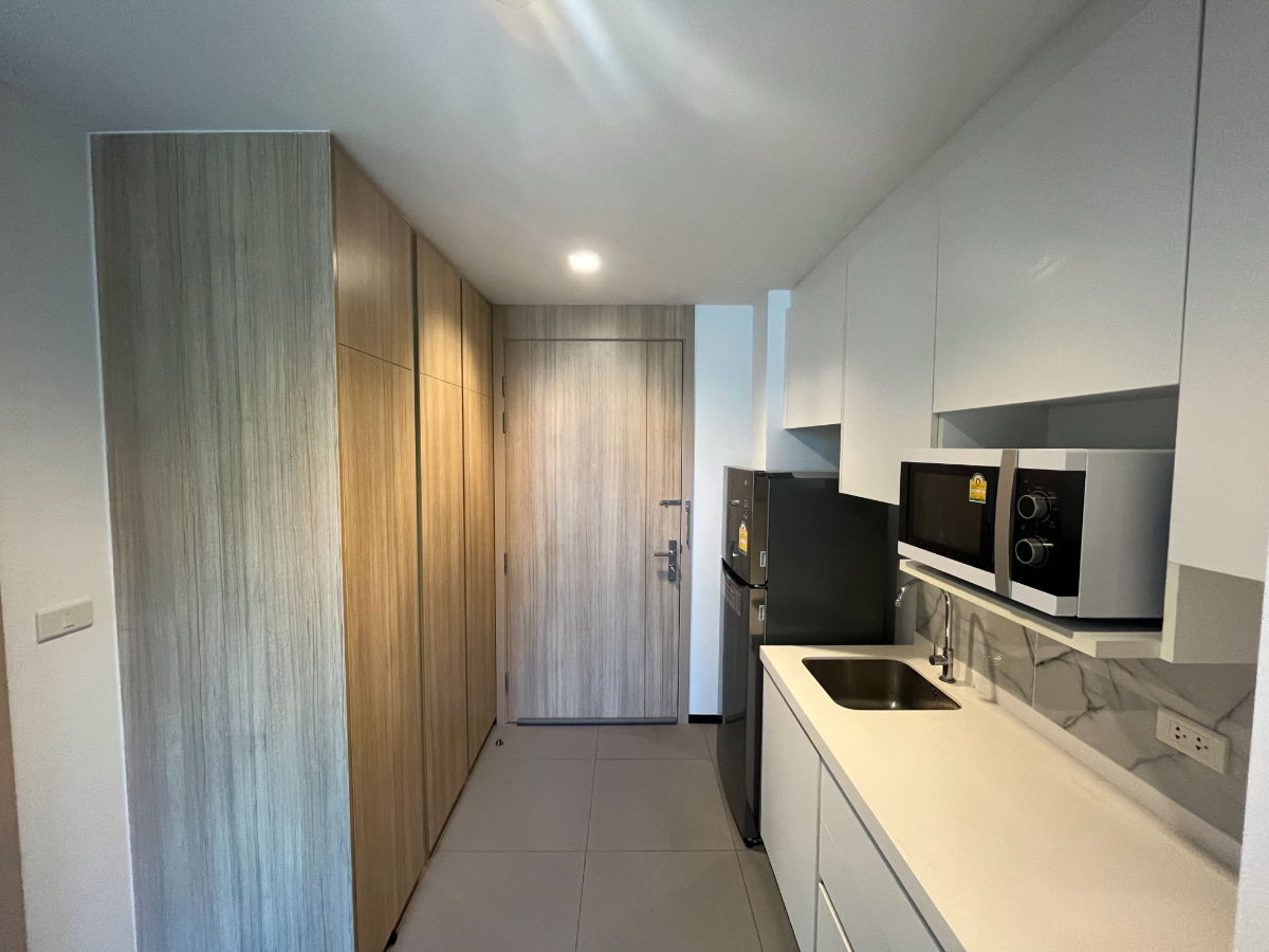 รูป ให้เช่า เอคิว เอลิคซ์ เรซิเดนซ์ ศูนย์วิจัย เขตห้วยขวาง ห้องมุม ติดโรงพยาบาลกรุงเทพ - รูปที่ 7/8