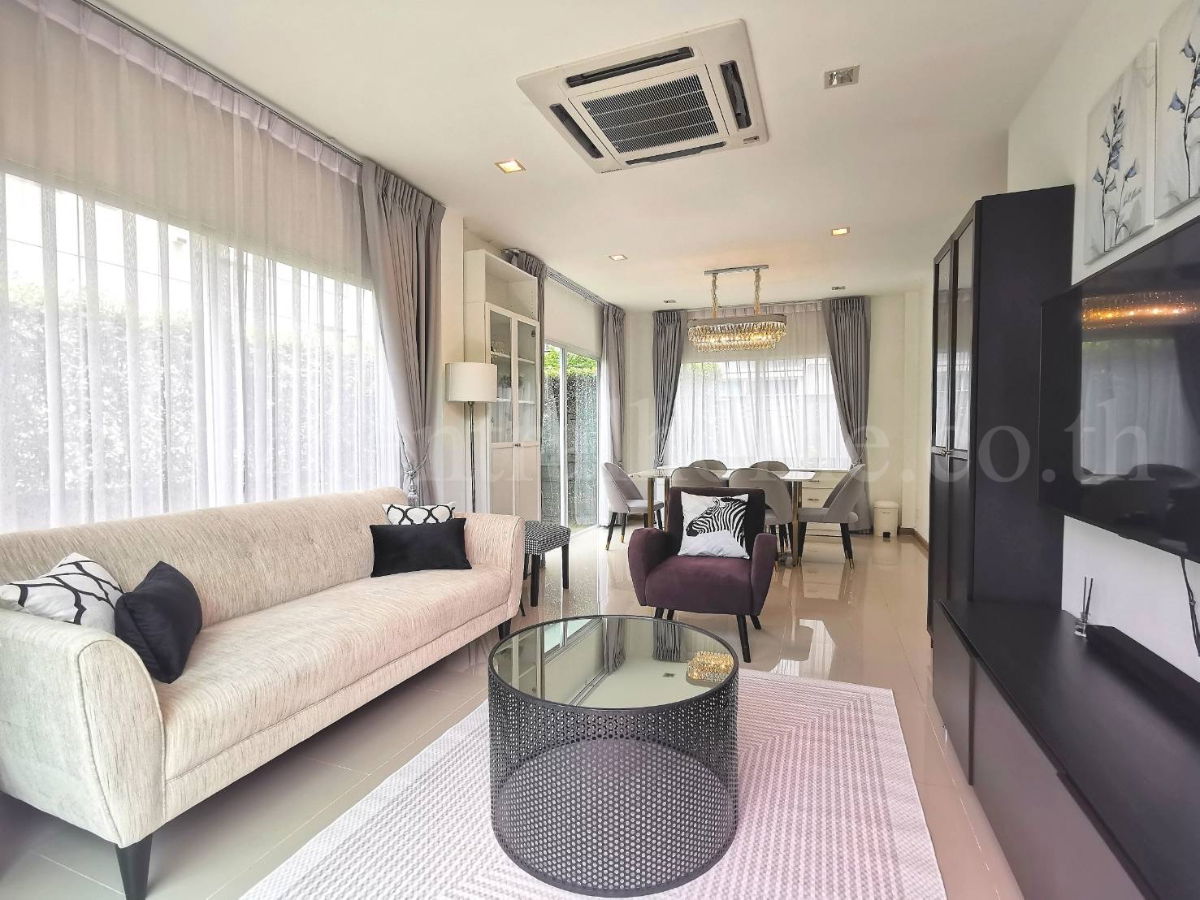 รูป บ้านเดี่ยว คาซ่า พรีเมี่ยม อ่อนนุช - วงแหวน พร้อมเฟอร์นิเจอร์ทั้งหลัง ราคาถูก - รูปที่ 2/18