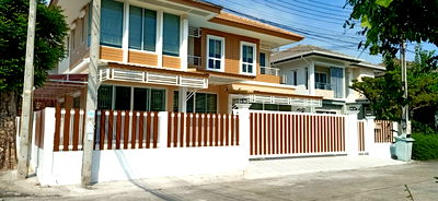 เช่าบ้านเดี่ยว ปทุมธานี : บ้านเดี่ยว 2ชั้น 4นอน 3 น้ำ พฤกษาวิลเลจ24 ซีนเนอรี่ รังสิต-คลอง2 เฟอร์นิเจอร์-เครื่องใช้ไฟฟ้าครบทุกห้อง