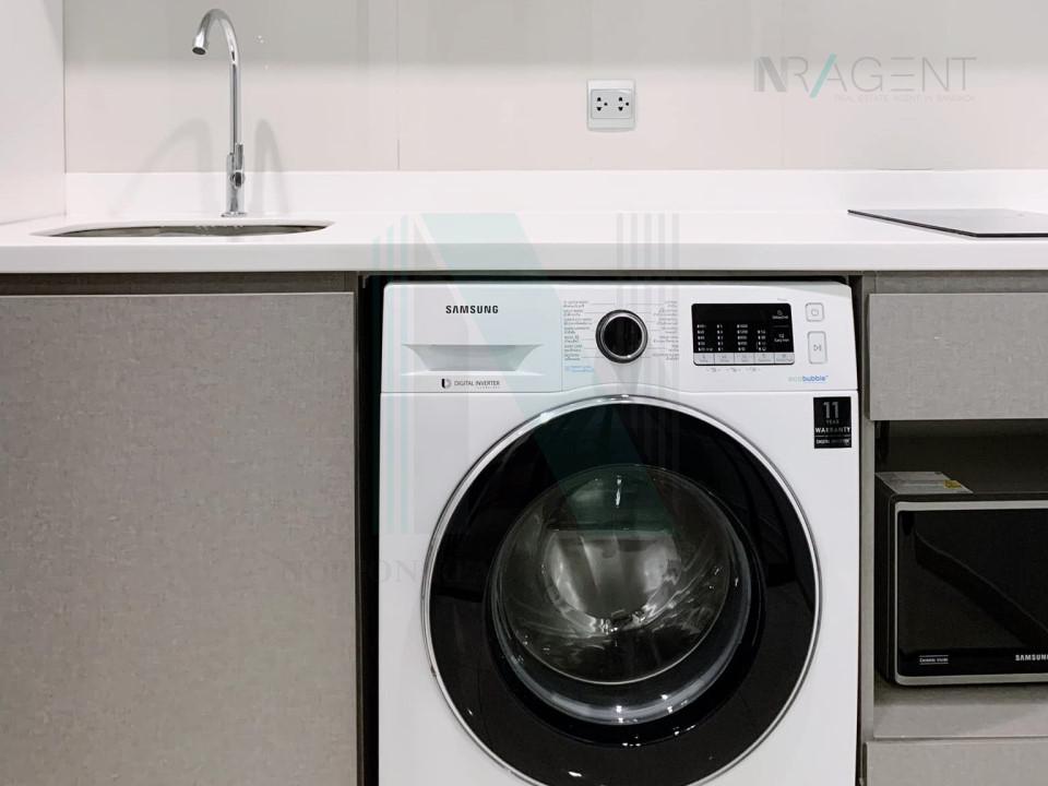 รูป 🚩 ให้เช่าคอนโด ไลฟ์ อโศก-พระราม 9 อาคาร A ชั้น 22 1 ห้องนอน ขนาด 35.00 ตรม ใกล้ ตลาดอยู่เจริญ - รูปที่ 7/8