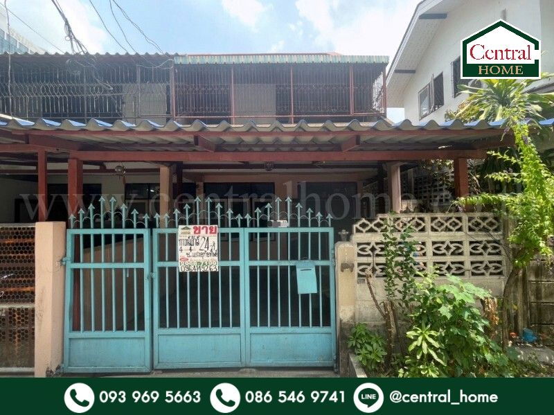 รูป ทาวน์เฮ้าส์ ซอยจตุรทิศ 2 ดินแดง หลังริม ใกล้ BTS อนุสาวรีย์ชัยสมรภูมิ - รูปที่ 1/16