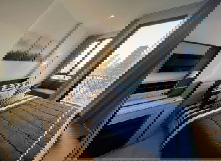 รูป 🐶 Pet Friendly 😸 ✨ มารุ เอกมัย 2 🔥 Line ID @034etfin 📲 1 ห้องนอน 1 ห้องน้ำ ✨ BTS เอกมัย 450 เมตร 💚 - รูปที่ 2/11