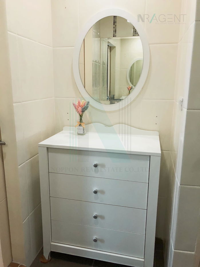 รูป 🔺 ให้เช่าคอนโด วิช แอท สามย่าน อาคาร 1 ชั้น 15 1 ห้องนอน ขนาด 37.00 ตรม ใกล้ วัดหัวลำโพง - รูปที่ 7/8