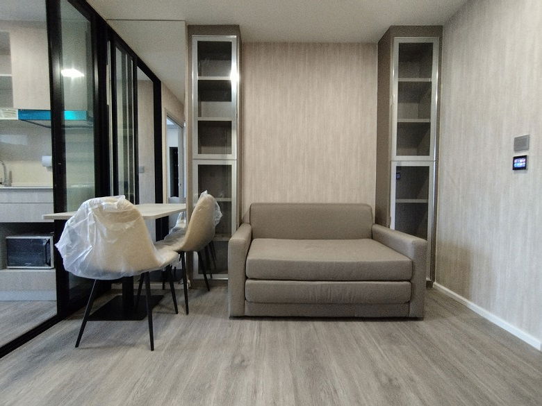 รูป ห้องใหม่ คอนโด Atmoz Portrait ศรีสมาน แบบ 1 ห้องนอน 27 ตรม. ตึก C ชั้น 7 มีเครื่องซักผ้า เพียง 9,000 บาท - รูปที่ 2/15