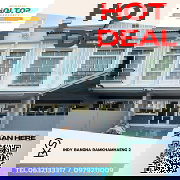 #Z3857💥 271268 🔥House for Rent: Indy Bangna Ramkhamhaeng 2