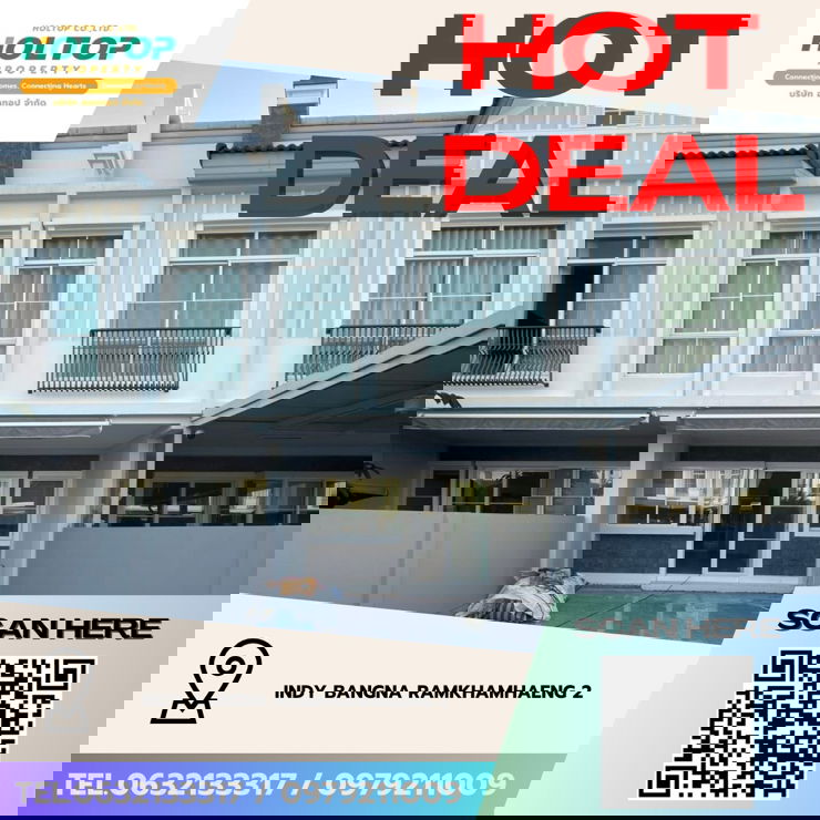 รูป #Z3857💥 271268 🔥ให้เช่าบ้าน Indy Bangna Ramkhamhaeng 2  - รูปที่ 1/11