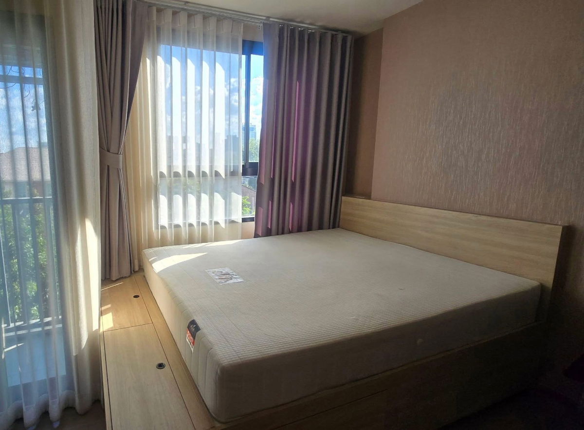 รูป Y162 ให้เช่าคอนโด The Muve Kaset(เดอะ มูฟ เกษตร) ใกล้ ม. เกษตร 700 ม.  พร้อมเฟอร์และเครื่องใช้ไฟฟ้า พร้อมเข้าอยู่ ที่จอดรถฟรี 1 คัน🚗 - รูปที่ 2/10