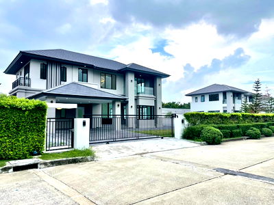 ขายบ้านเดี่ยว : ขายบ้านเดี่ยว 2 ชั้น หมู่บ้าน ณุศาศิริ พระราม 2 230 ตารางวา