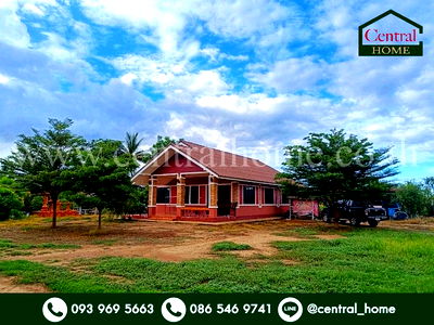 บ้านเดี่ยว นครสวรรค์ : บ้านเดี่ยว พร้อมที่ดิน 10 ไร่ 83 ตารางวา บรรพตพิสัย - นครสวรรค์