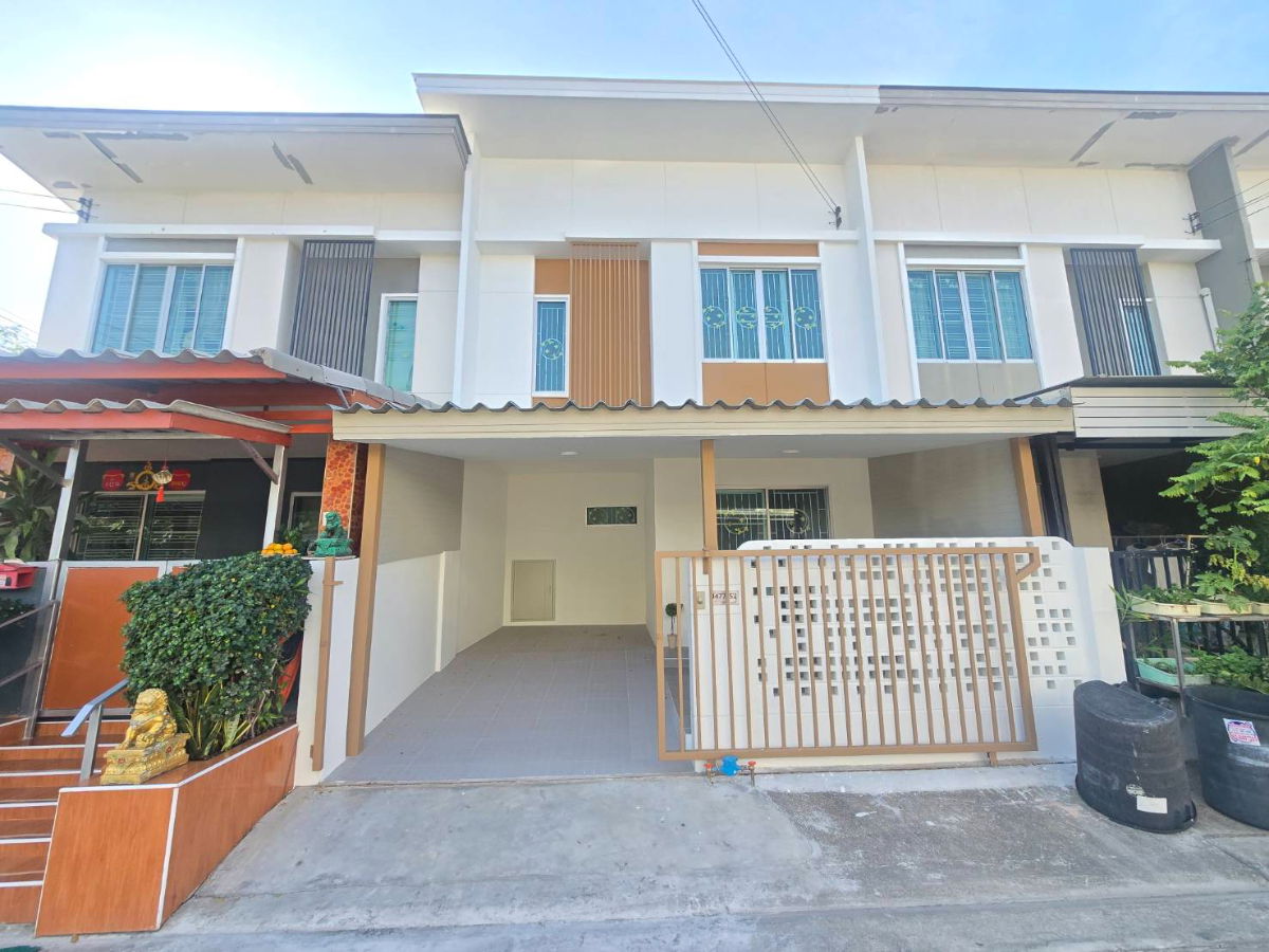 รูป ทาวน์โฮม2ชั้น รีโนเวทใหม่ ทำเลดี ต้นโครงการ มบ.พฤกษาวิลล์ 62/1 ถนนนิมิตใหม่19/1 ใกล้รถไฟฟ้าสายสีชมพู ตลาด - รูปที่ 3/31