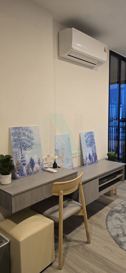 รูป ให้เช่าคอนโด โซ ออริจิ้น พหล 69 สเตชั่น อาคาร 1 ชั้น 8 สตูดิโอ ขนาด 25 ตรม ใกล้ BTS สายหยุด - รูปที่ 7/8