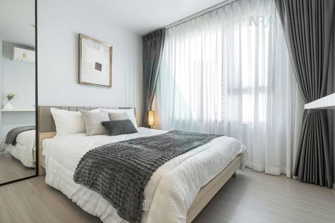 🚩 For Rent Condo LIFE LADPRAO Building 1, Floor 32,2 bed room, Room size 55 sqm