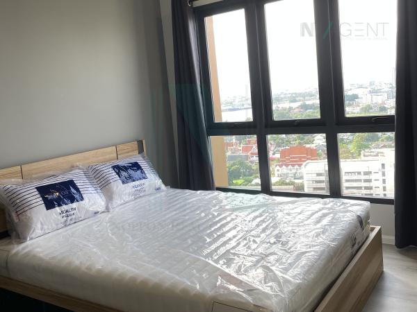 รูป ให้เช่าคอนโด เดอะ คีย์ พระราม 3 อาคาร 1 ชั้น 18 1 ห้องนอน ขนาด 31.00 ตรม ใกล้ BRT เจริญราษฏร์ - รูปที่ 2/8