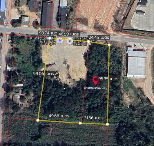 ขาย ที่ดิน 6 ไร่ ในนิคมอุตสาหกรรม อมตะ ซิตี้ ระยอง พื้นที่สีม่วง (เขตที่ดินเพื่ออุตสาหกรรมและคลังสินค้า) รองรับ EEC 