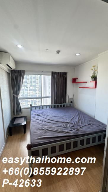 รูป P-42633 ให้เช่า คอนโด ลุมพินี เพลส ศรีนครินทร์-หัวหมาก สเตชั่น  เขตสวนหลวง กรุงเทพมหานคร พร้อมอยู่ ราคาถูก Line Id: @easythaihome 085-592-2897 - รูปที่ 5/14