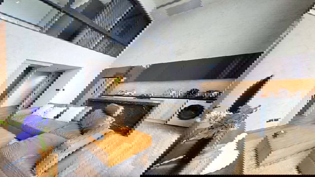 รูป 📣📣 ให้เช่า The Lofts Asoke Duplex 2 Bedrooms ใกล้ MRT เพชรบุรี + Airport Link ต่อได้ค่ะ - รูปที่ 2/14