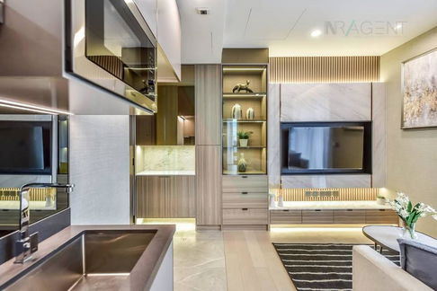 🔺 ให้เช่าคอนโด ดิ เอ็กซ์โทร พญาไท-รางน้ำ อาคาร 1 ชั้น 12 1 ห้องนอน ขนาด 37 ตรม ใกล้ ใกล้ BTS อนุสาวรีย์