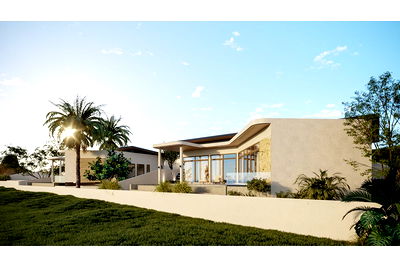 บ้านเดี่ยว เกาะสมุย สุราษฎร์ธานี : [920121001-2771] Elegant 3-Bedroom Villa with Jungle & Sea Views in Koh Samui