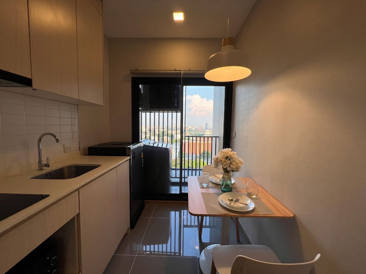 รูป 📌For Rent | คอนโด Metris Rama 9 - รามคำแหง   Pet friendly เลี้ยงสัตว์ได้ พร้อมเข้าอยู่✨ - รูปที่ 5/8
