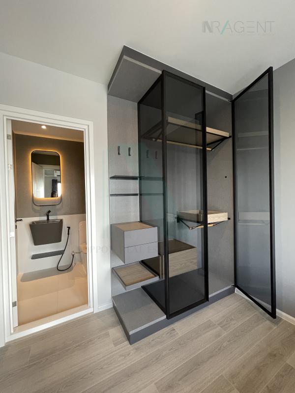 รูป ให้เช่าคอนโด เดอะ คีย์ พระราม 3 อาคาร 1 ชั้น 18 1 ห้องนอน ขนาด 31.00 ตรม ใกล้ BRT เจริญราษฏร์ - รูปที่ 5/8